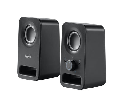 980-000814 - Logitech Desktop Speakers Z150 Multimedia mini Speakers Midnight Black 1 speaker 6 watts audio device with 3.5mm