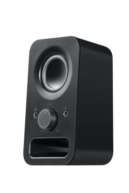980-000814 - Logitech Desktop Speakers Z150 Multimedia mini Speakers Midnight Black 1 speaker 6 watts audio device with 3.5mm