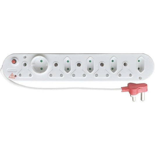 Microworld 10-Way Multi-Plug with Surge and Overload Protection