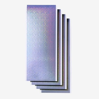 2010044 - Cricut Joy Permanent Smart Vinyl Write Silver Holo 4 sheets 14x33 cm