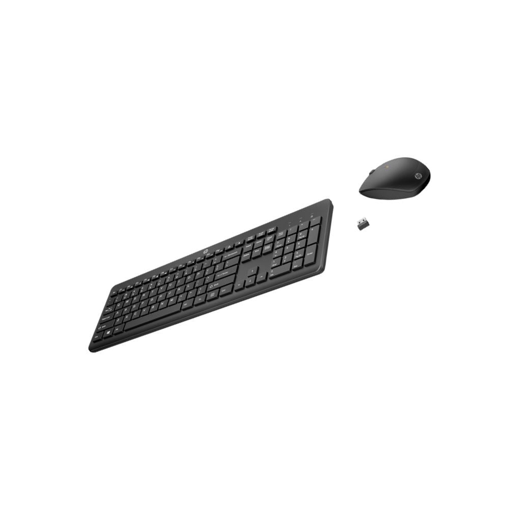 HP 235 Wireless Keyboard and Mouse Combo with Comfortable Typing and Precision Mouse