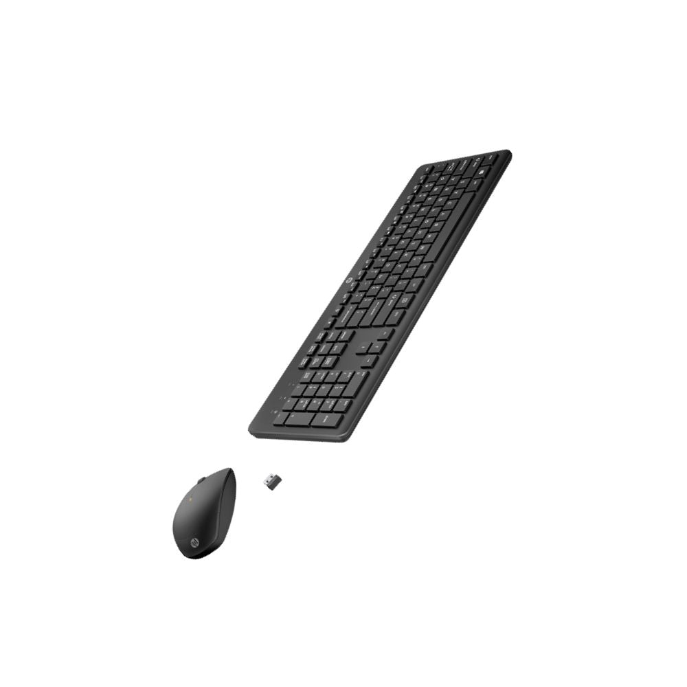 HP 235 Wireless Keyboard and Mouse Combo with Comfortable Typing and Precision Mouse