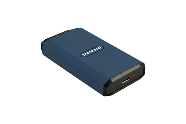 TRANSCEND 2TB ESD410C USB3.2 TYPE C (USB 20Gbps) & A IPX5 Water Resistant & Rugged PORTABLE SSD. R/W up to 2000MB/s