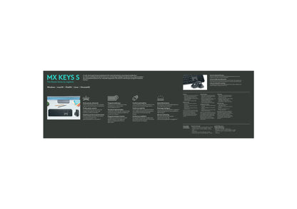 920-011587 - LOGI MX Keys S  Graphite