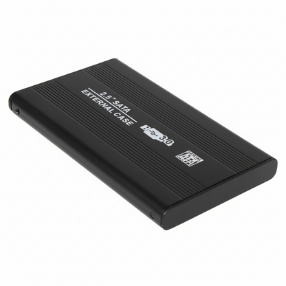 Smacc HDD case with 2.5-inch SATA hard drive installed