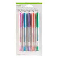 2004026 - Cricut Explore + Maker Medium Point Gel Pen Set 5-pack (Glitter Brights) 0.8mm