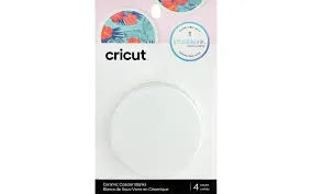 2006582 - Cricut Infusible Ink Ceramic Coasters 4-pack (White; Round) 9.1cm