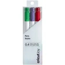 2007077 - Cricut Joy Fine Point Pen Set 3-pack (Red; Green; Violet) 0.4mm