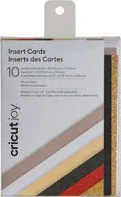 2007180 - Cricut Joy Insert Cards 10-Pack (Glitz And Glam) 10.8x14cm