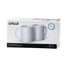 2007821 - Cricut Ceramic Mug Blank 350ml 2 Pack (White)
