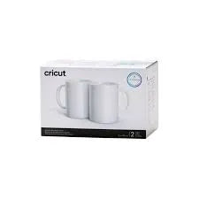 2007823 - Cricut Ceramic Mug Blank 440ml 2 Pack (White)