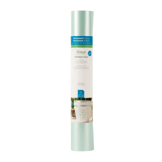 2008074 - Cricut Premium Pearl Pastel Vinyl Mint 30.5x122cm
