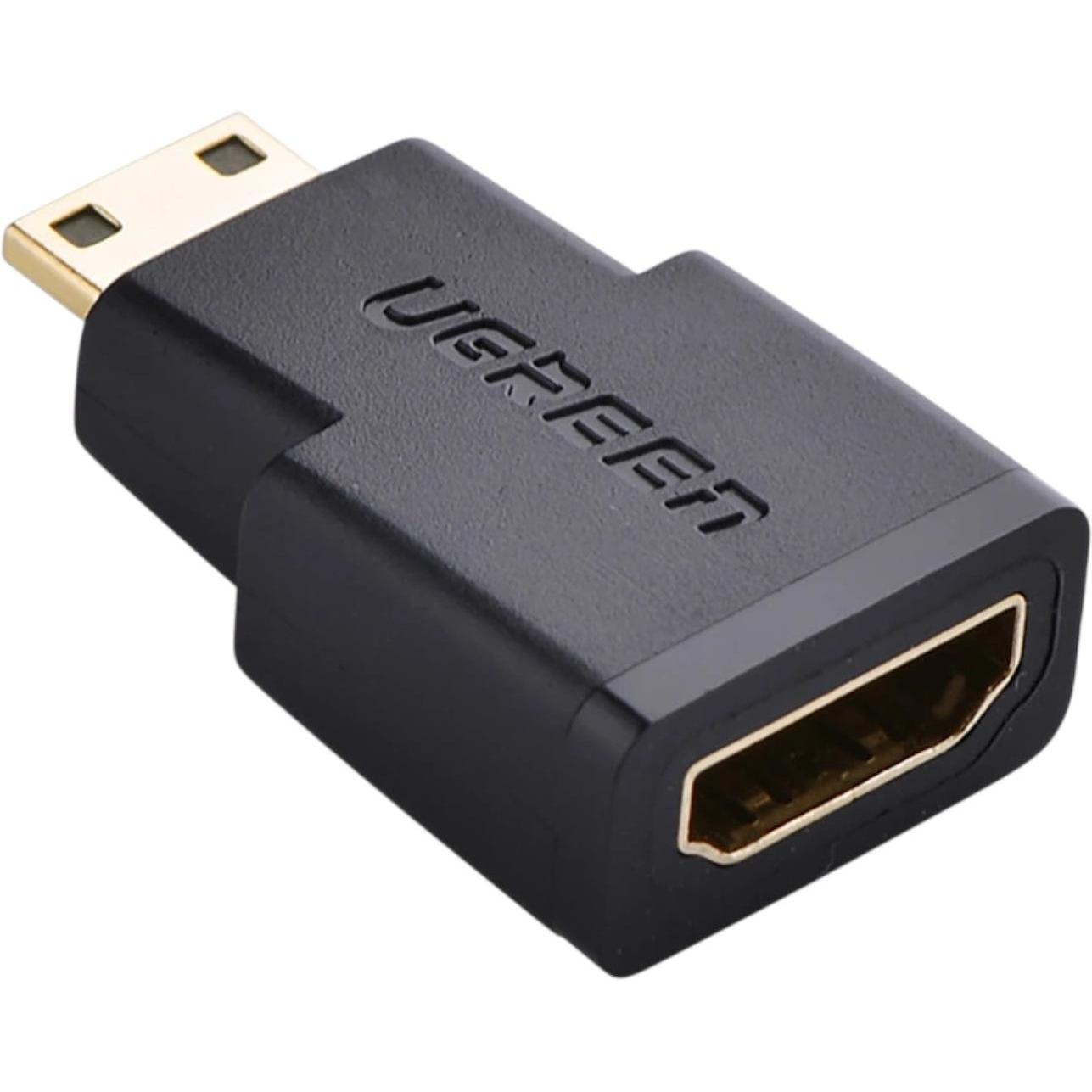 UGreen 20101-20101 Mini HDMI to HDMI Adapter – Micro HDMI Male to HDMI Female
