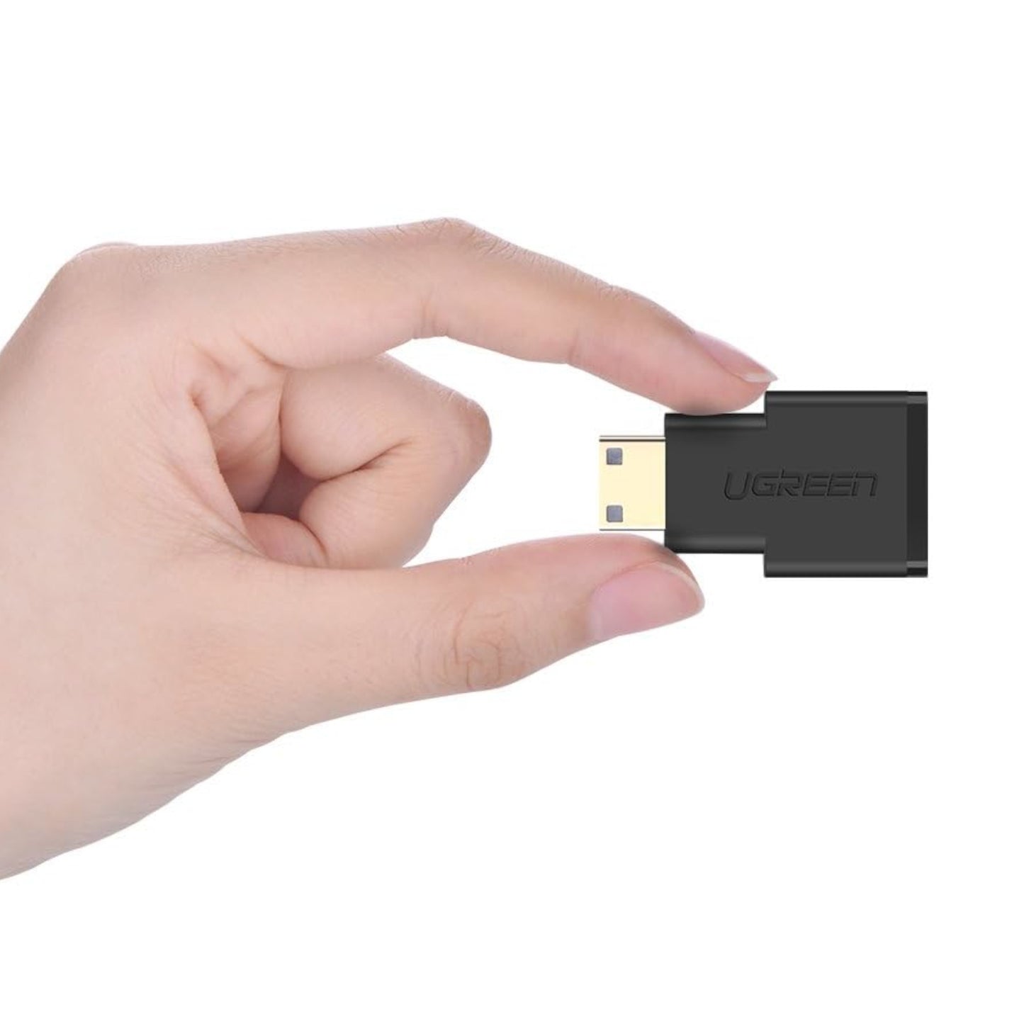 UGreen 20101-20101 Mini HDMI to HDMI Adapter – Micro HDMI Male to HDMI Female