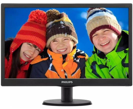 Philips 19.5" Full HD Eco-Friendly LCD Monitor with Stunning Visuals - VGA & HDMI Ports