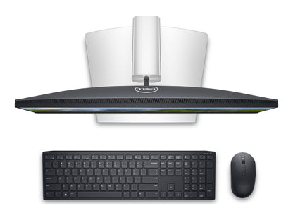 Dell P2424HT rear view showing USB-C hub ports