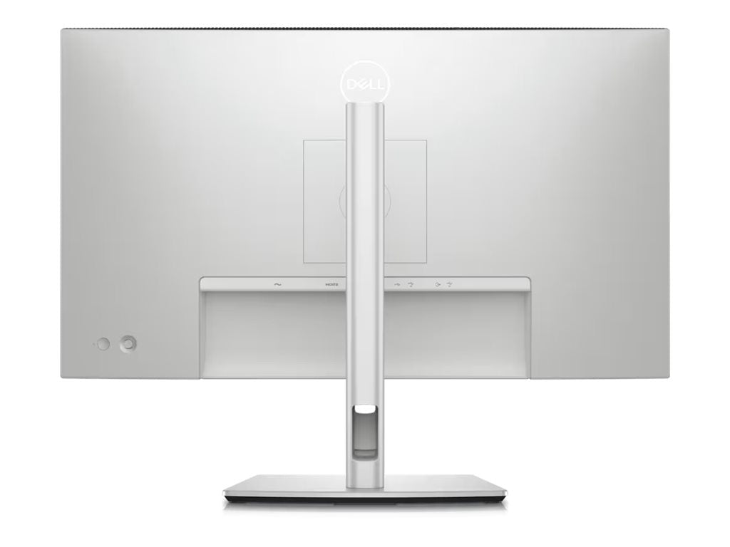 Rear panel with DisplayPort, HDMI, USB-C, and USB-A ports.

