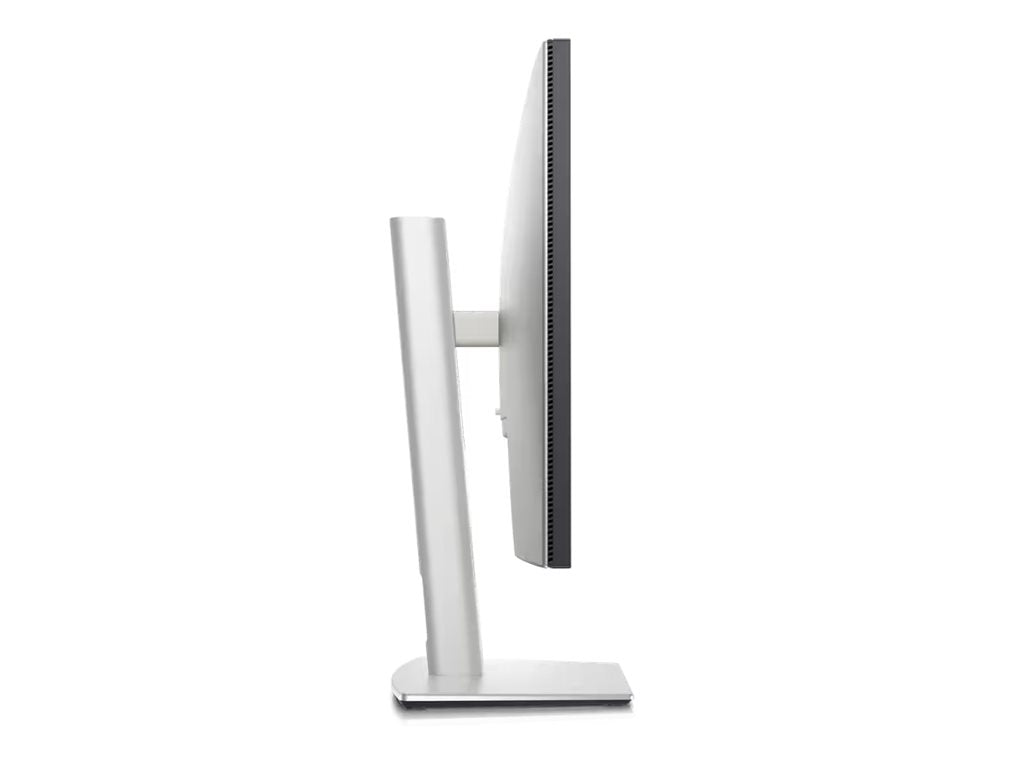 Monitor on its fully adjustable stand (tilt, swivel, pivot, height).

