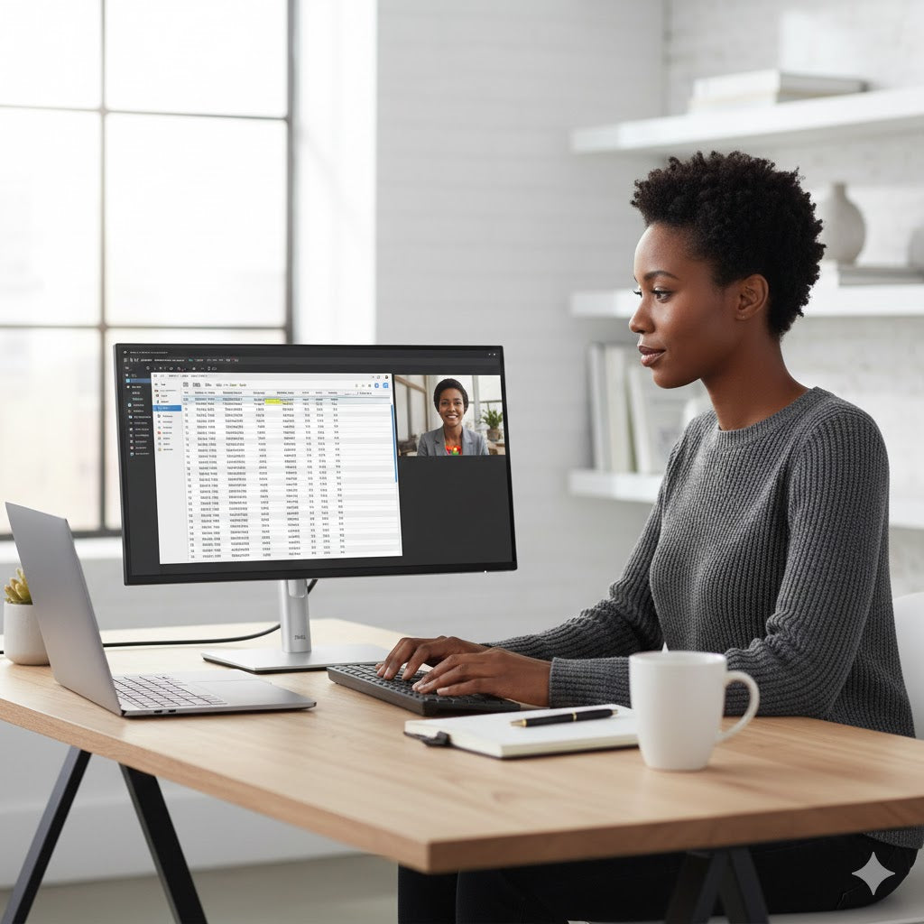 Dell P2425HE 23.8'' FHD IPS 100Hz USB-C Hub Monitor with 90W Power Delivery