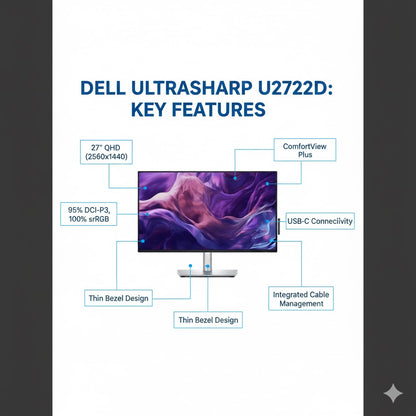 Dell P2425HE 23.8'' FHD IPS 100Hz USB-C Hub Monitor with 90W Power Delivery