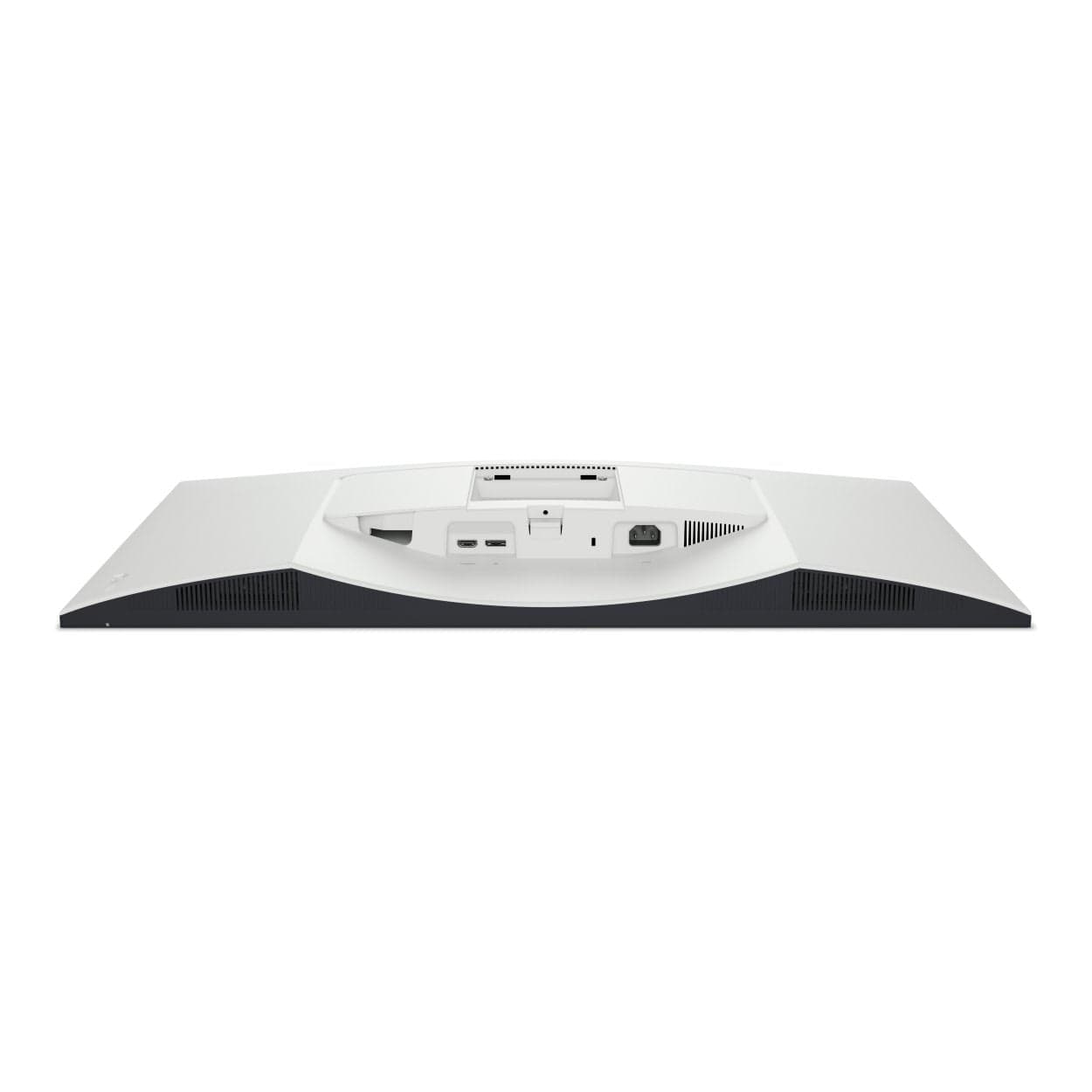 Rear panel with HDMI 2.1 and DisplayPort ports.

