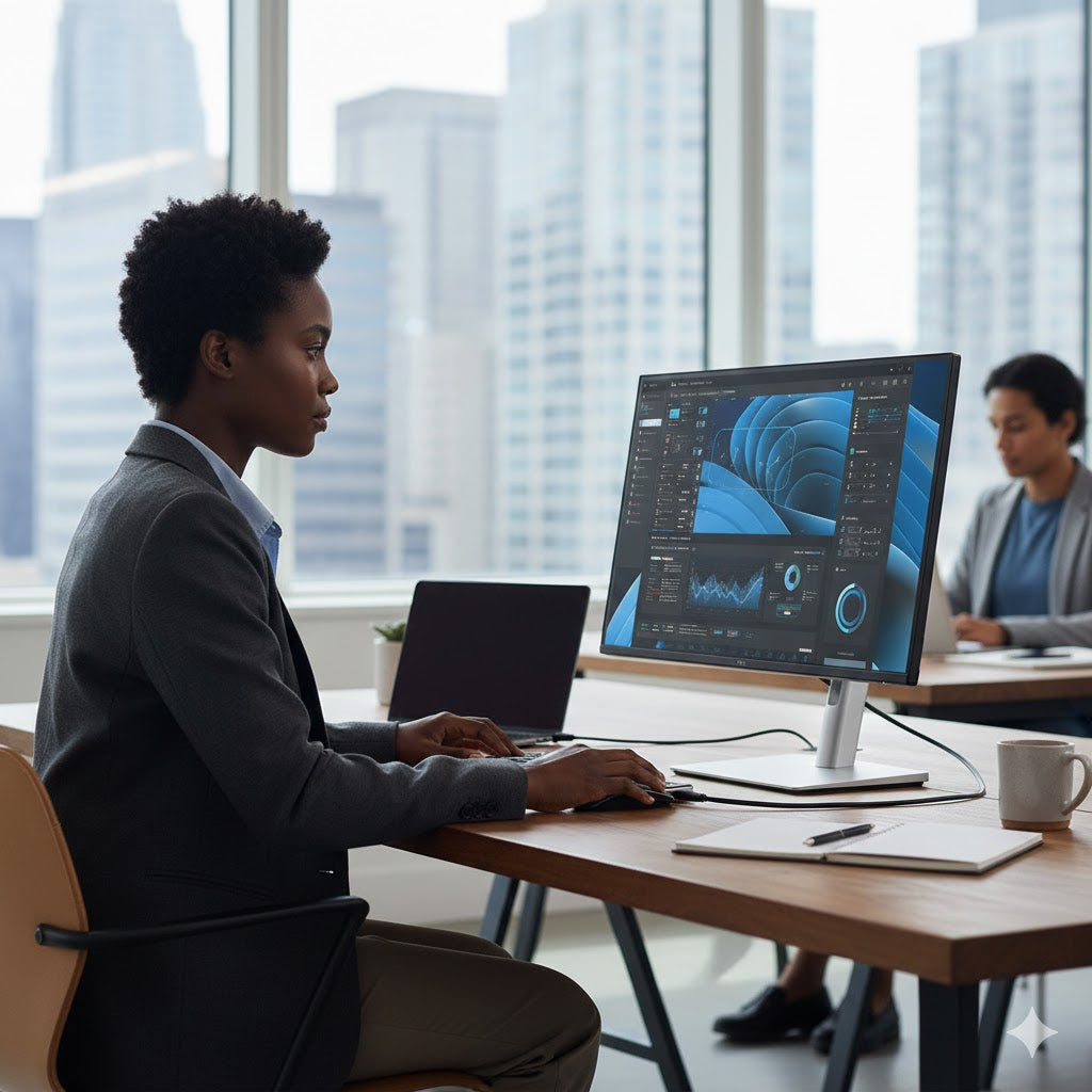 Dell Pro 27 Plus P2725QE 27-Inch 4K UHD IPS USB-C Hub Monitor 100Hz