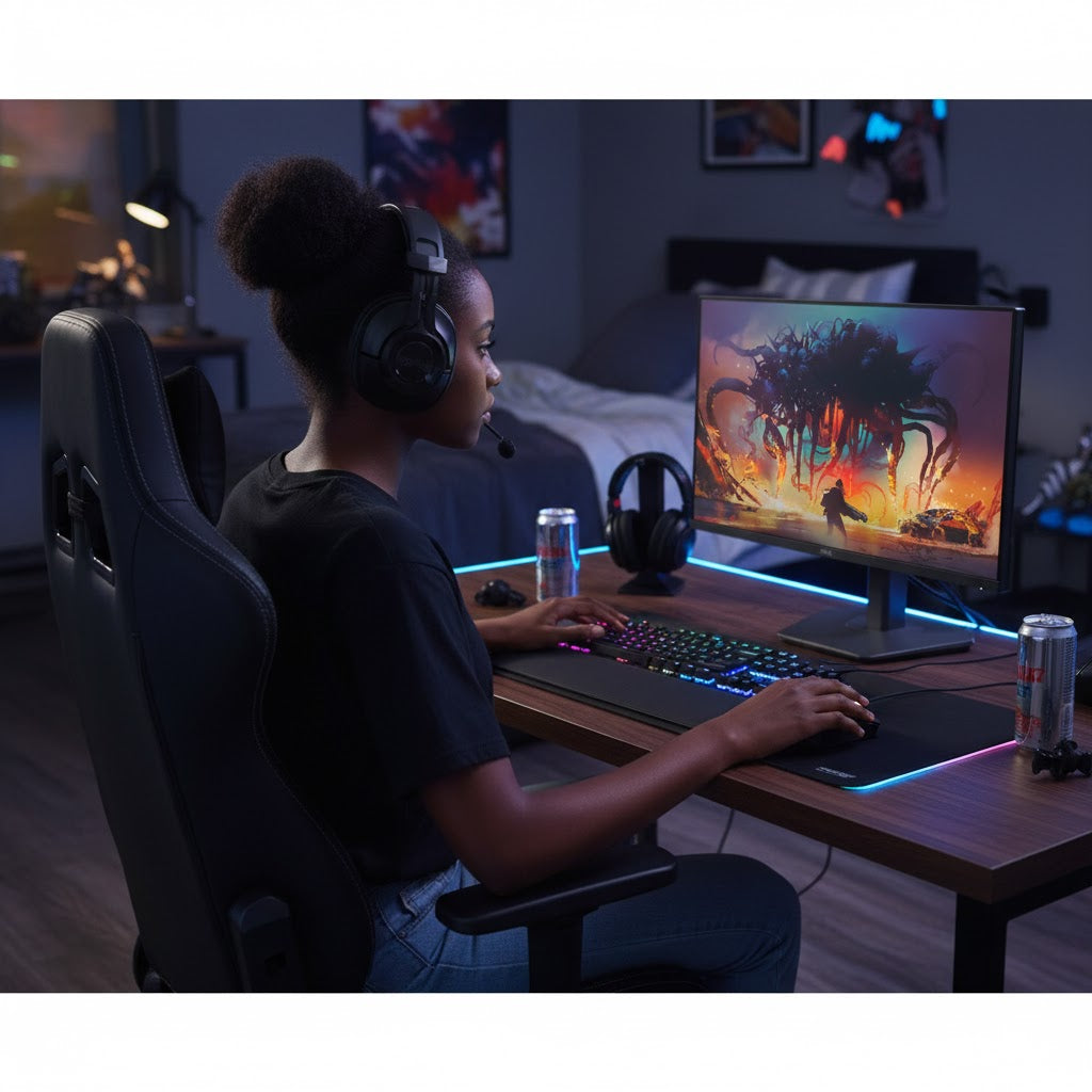 Dell 24 SE2425HG 23.8-Inch Full HD IPS Gaming Monitor 200Hz 1ms FreeSync