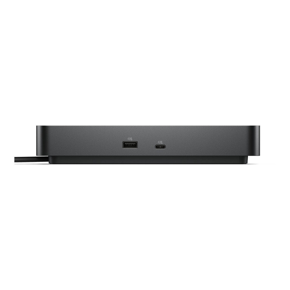 The dock connected to a high-performance Dell Precision workstation.

