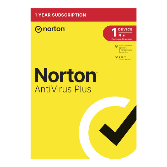 Norton AntiVirus Plus 2GB - 1 Device (Physical Package)
