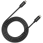 CANYON cable UC-42 USB-C to USB-C 240W 20Gbps 4k 2m Black