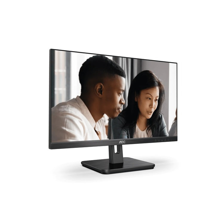 AOC 22E2HM monitor angled view