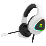 Canyon Shadder GH‑6 Wired Gaming Headset – 50 mm Drivers, RGB Lighting, 2 m Cable (White) | Canyon Store