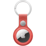 AirTag FineWoven Key Ring - Coral