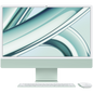 24-inch iMac with Retina 4.5K display: Apple M3 chip with 8‑core CPU and 10‑core GPU, 256GB SSD - Green,Model A2873