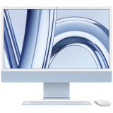 24-inch iMac with Retina 4.5K display: Apple M3 chip with 8‑core CPU and 10‑core GPU, 256GB SSD - Blue,Model A2873