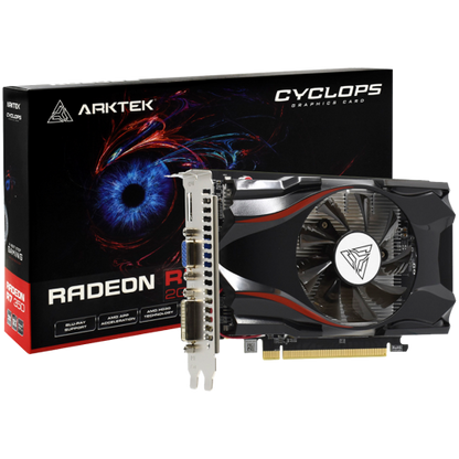 Arktek AMD Radeon R7 350 4GB GDDR5 128-Bit Graphics Card