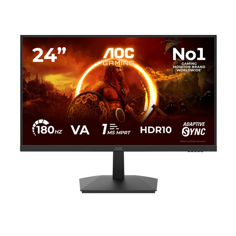 AOC 24G15N gaming monitor front view