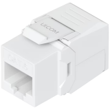 Ubiquiti UniFi  UACC-Keystone-Jack-C6 keystone for terminating a Cat6 Ethernet jack without the use of a punch-down or crimping too, (12) Keystone Jacks per pack