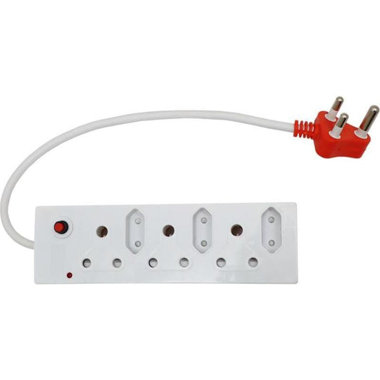 Microworld 6-Way Multi-Plug with Surge and Overload Protection