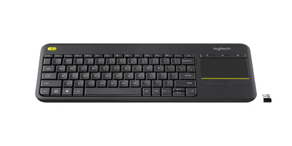 920-007145 - LOGI K400  Wireless Keyboard  Plus Touch (Dark Grey) Unifying  USB receiver