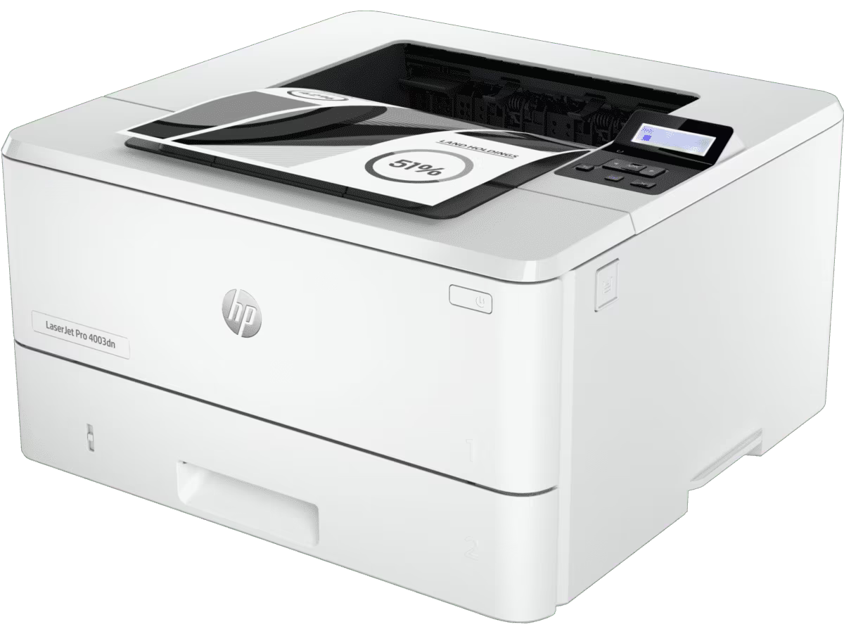 HP LaserJet Pro 4003Dn - High Speed Duplex Printing white monochrome office printer by HP