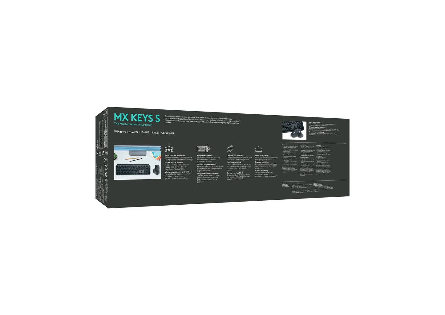 920-011587 - LOGI MX Keys S  Graphite