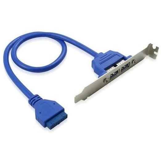 2-Port Motherboard Header Adapter
