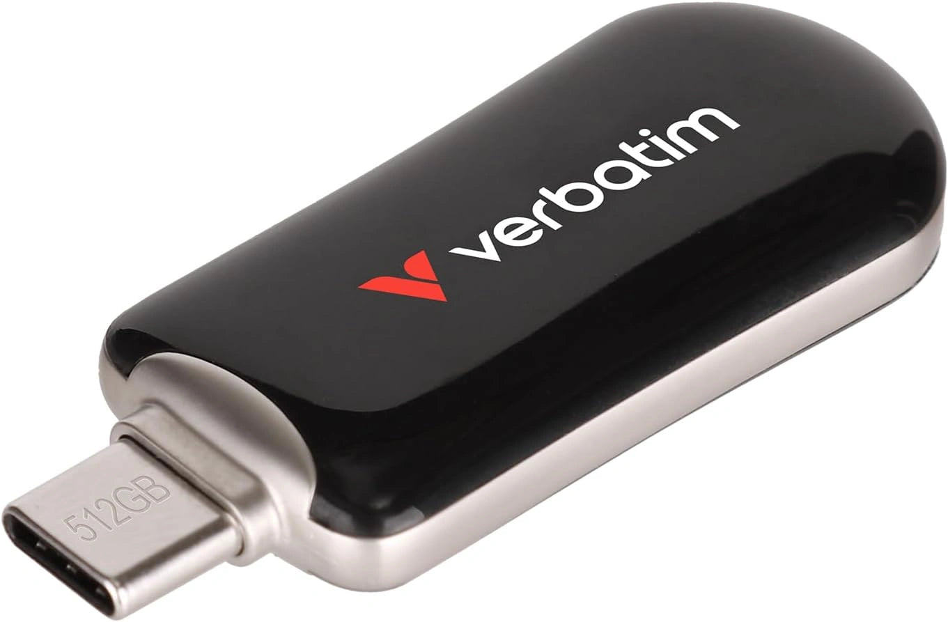 Verbatim 30224 Plectra USB-C 3.2 Gen 1 Flash Drive 64GB – High-Speed Portable Storage for USB-C devices