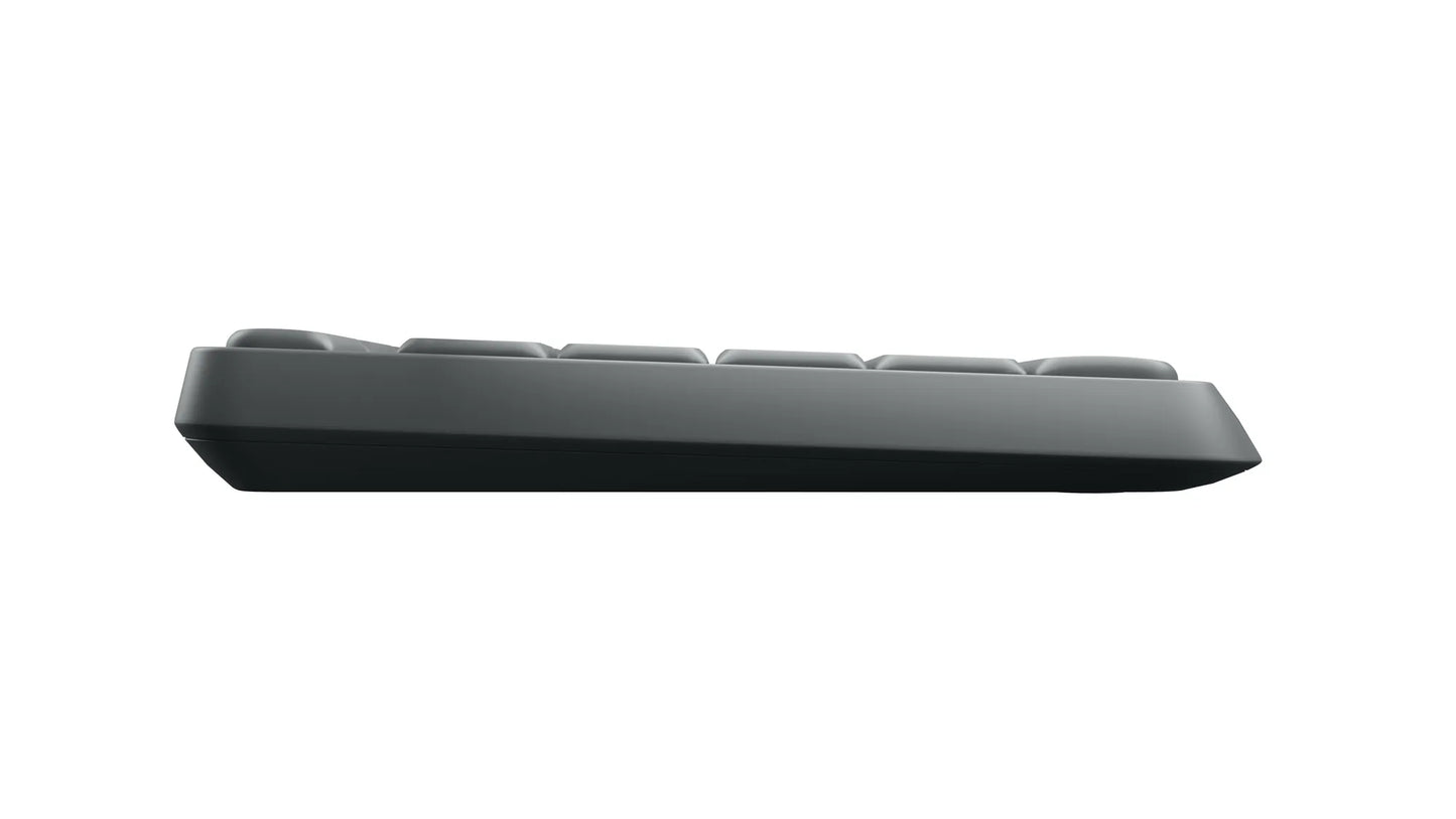 Logitech MK235 Wireless Keyboard and Mouse Combo – Full-Size, Durable, Long Battery Life, USB Plug-and-Play