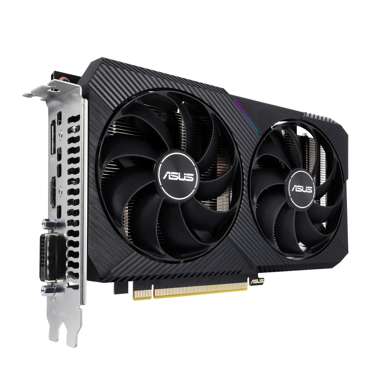 ASUS Graphics Card/NVIDIA/PCIe4/8GB GDDR6/OC mode:1852 MHz/Default mode:1822 MHz/1xDVI/1xHDMI/1xDP/450W.