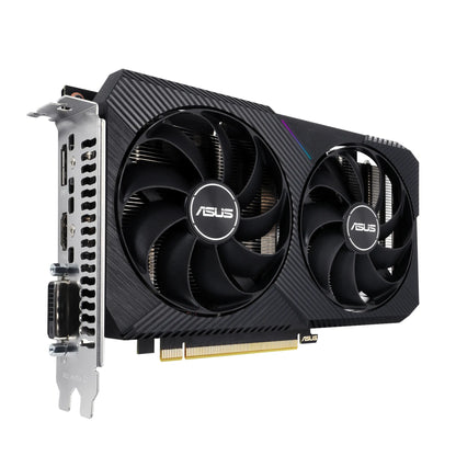 ASUS Graphics Card/NVIDIA/PCIe4/8GB GDDR6/OC mode:1852 MHz/Default mode:1822 MHz/1xDVI/1xHDMI/1xDP/450W.