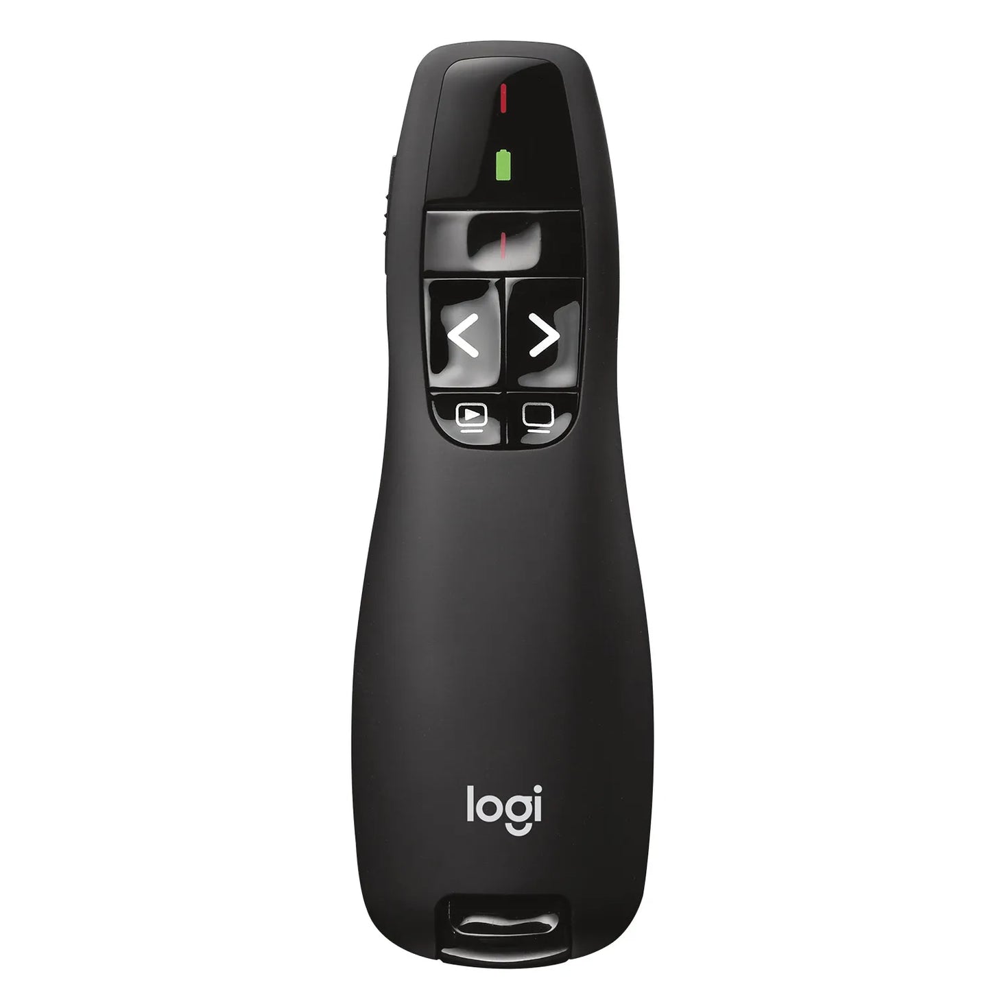 910-001356 - Logitech Wireless Presenter R400 Red Laser Pointer  Up to 15 metre (2 4GHz) range  storable wireless USB receiver