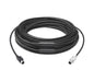 Logitech GROUP 15m Extended Cable – Long-Range Hub to Camera/Speakerphone Connection, Plenum-Rated