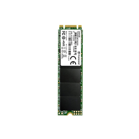 TRANSCEND 240GB MTS820 SATA3 M.2 2280 SSD - TLC - CACHELESS